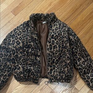 Leopard Print Women's Jacket